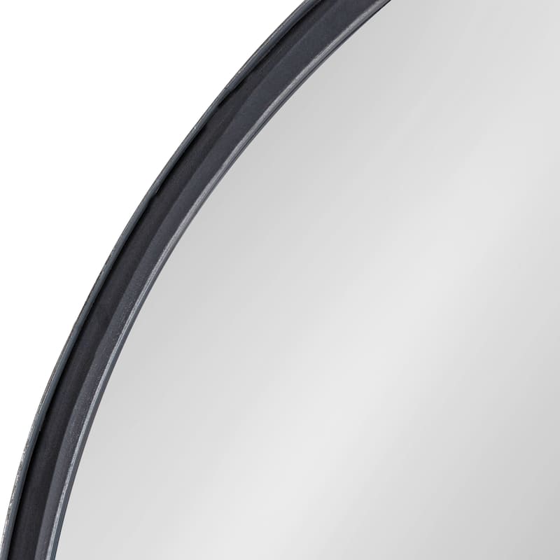 Kate and Laurel Owing Framed Arch Mirror with Shelf - 24x32