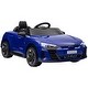 preview thumbnail 2 of 16, 12V Audi RS E-tron GT Kids Electric Ride-On Car - 3.1 MPH with Remote Control, Music & LED Lights (Dark Blue)