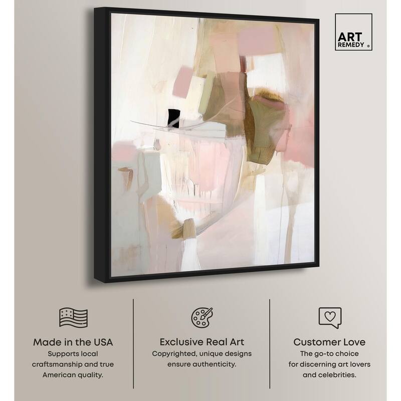 Pigment Flow I Canvas by Art Remedy