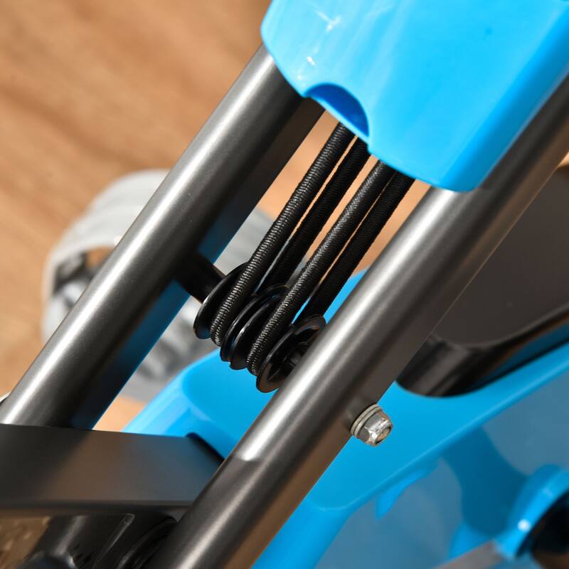 Soozier 2 in 1 Upright Exercise Bike Stationary Foldable Magnetic Recumbent Cycling with Arm Resistance Bands