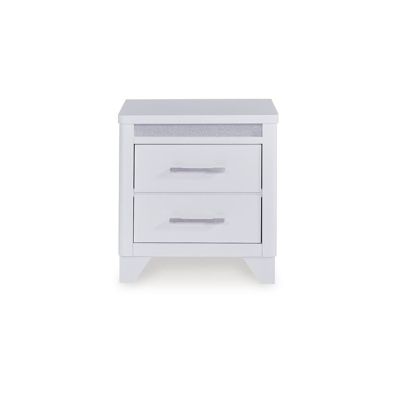 Signature Design by Ashley Stenluxe White Nightstand