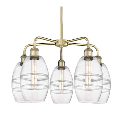 Innovations Lighting 516-5CR-14-24 Vaz Chandelier Vaz 5 Light 24" Wide