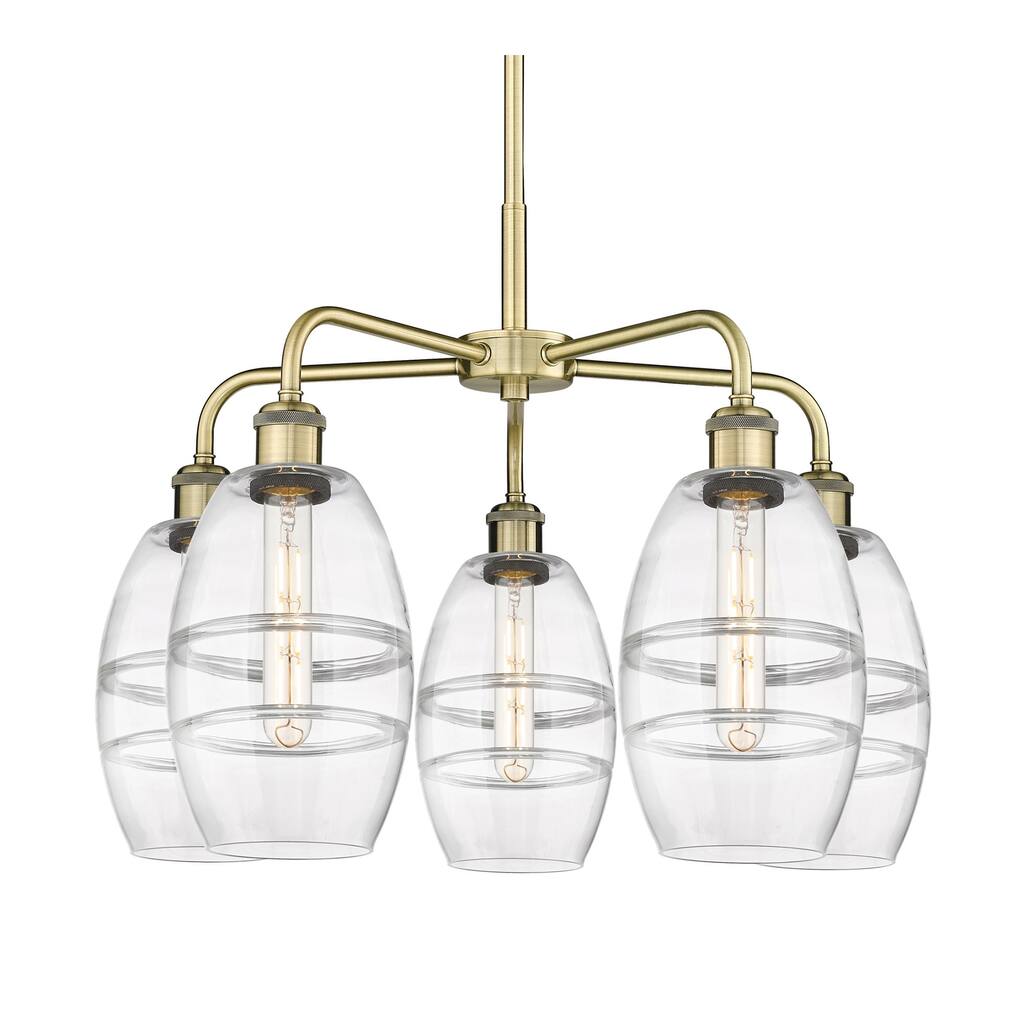 Innovations Lighting 516-5CR-14-24 Vaz Chandelier Vaz 5 Light 24" Wide