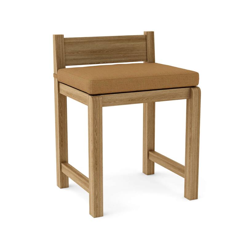 Sedona Teak Outdoor Dining Chair - N/A