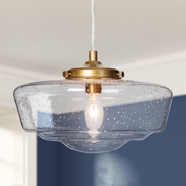 Modern Glass Mini Pendant Lights Brass Gold Kitchen Island Ceiling Lights - D9.5'' * H66''