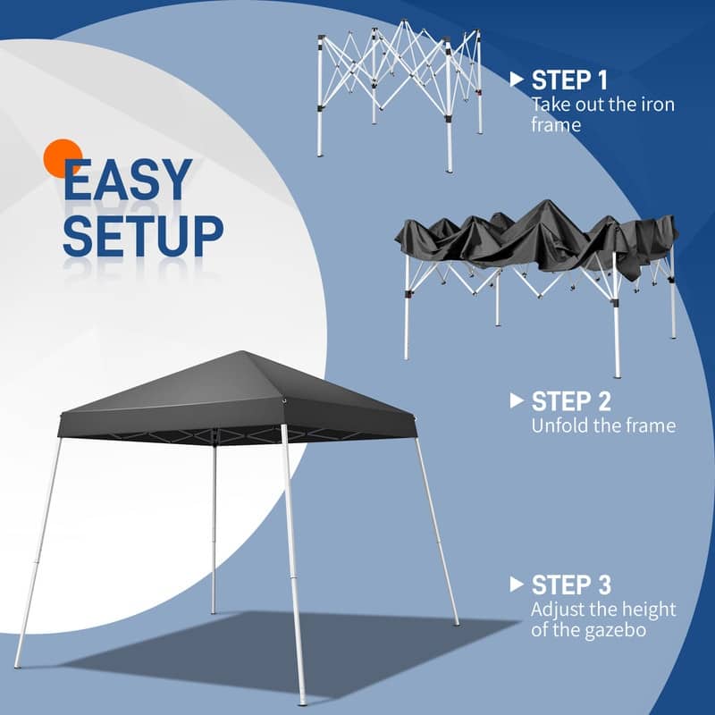 Camping Beach Gazebo Party Folding Sunshade Pop up Canopy Tent