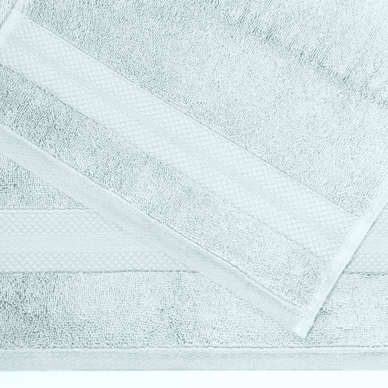 Superior Turkish Cotton Solid Heavyweight Bath Sheet Set of 2