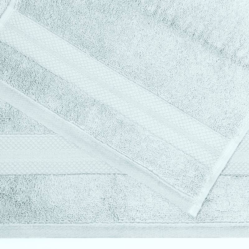 Superior Turkish Cotton Solid Heavyweight Hand Towel Set of 6