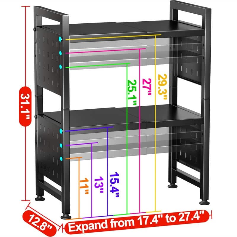 Kitchen Shelves Counter Top Organizer
