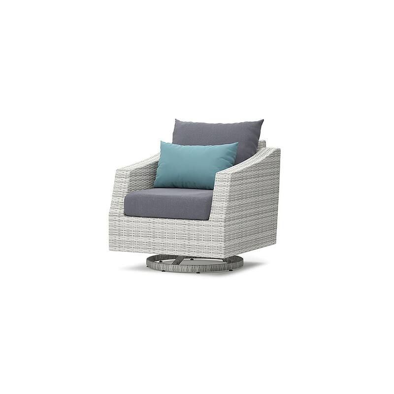 Cannes Deluxe 8 Piece Sunbrella Outdoor Patio Sofa & Club Chair Set