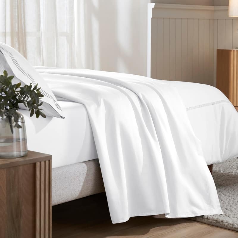 Superior Egyptian Cotton 650 Thread Count Deep Pocket Solid Sheet Set