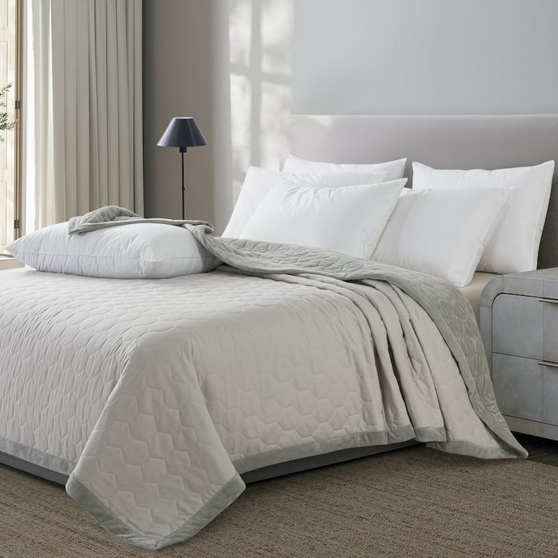 Feather & Loom Feather Pillow 6-Pack - White - Medium - Mid Loft - Set of 6 - Jumbo