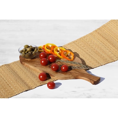 Medium olive wood cutting, serving board