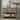 Solid Wood Sideboard Console Table with 2 Drawers Cabinets and Bottom Shelf Buffet Sideboard for Living Room Kitchen