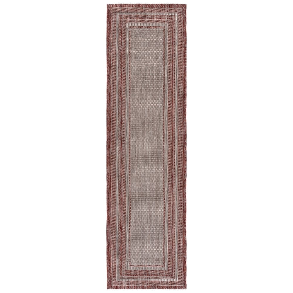 SAFAVIEH Courtyard Vickie Indoor/Outdoor Waterproof Patio Backyard Rug