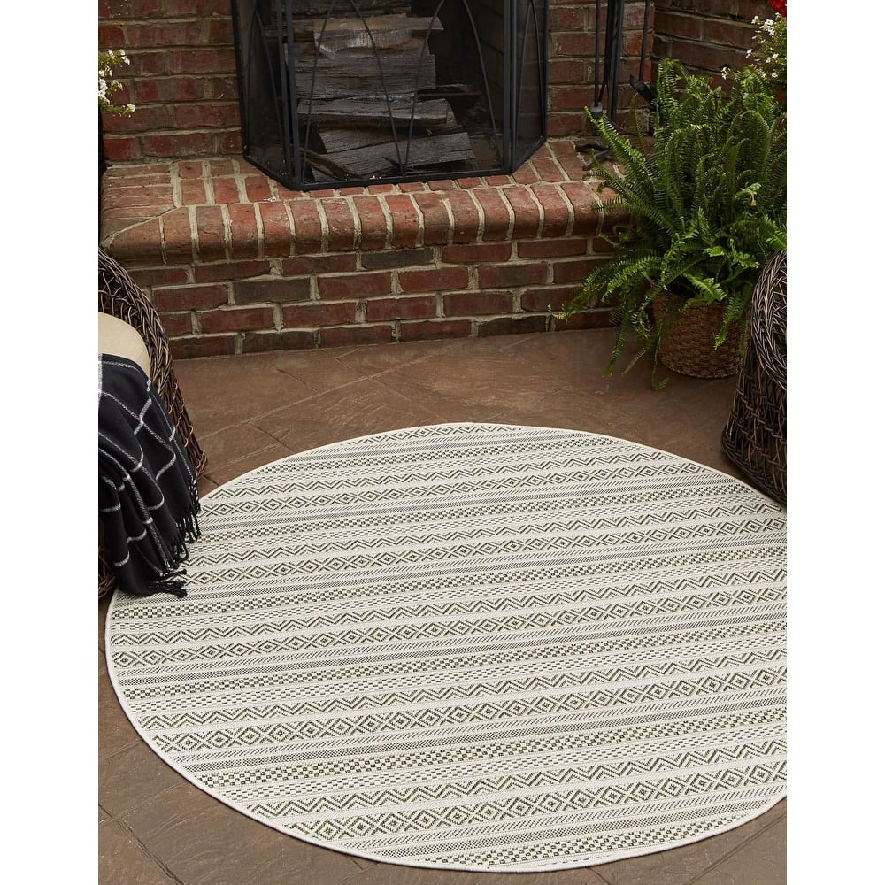 Outdoor Laaset Collection Area Rug