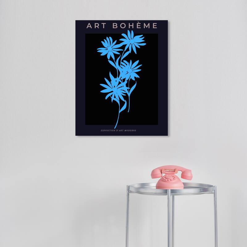Wynwood Studio Canvas Floral and Botanical Floral Boheme Arrangement II Brown and Modern & Contemporary Wall Art Canvas Print - 16 x 20