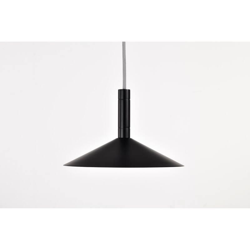 Corrine 10 Inch LED Pendant Matte Black 3K/4K/5K CCT Selectable - Matte Black