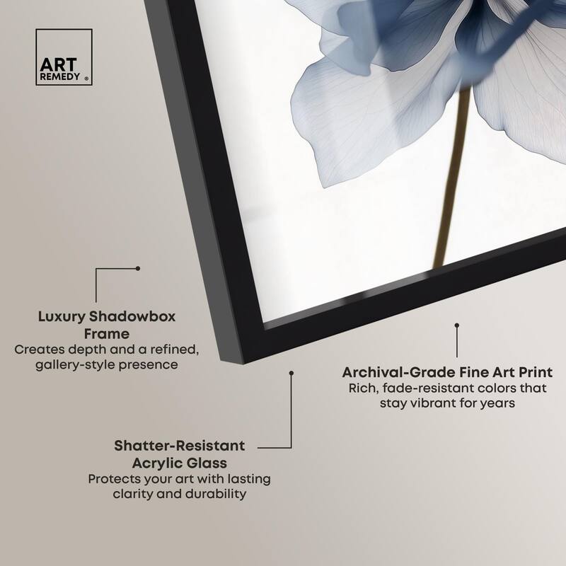 Morning Petalia II Shadowbox by Art Remedy