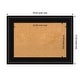 preview thumbnail 6 of 54, Parlor Framed Cork Bulletin Memo Board