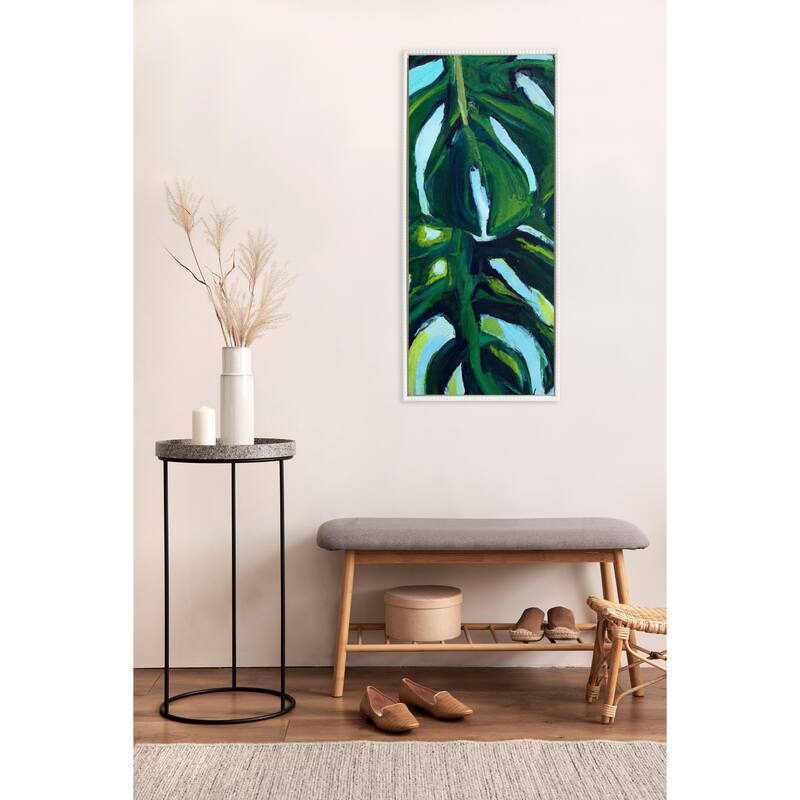 Kate and Laurel Sylvie Beaded Blank Framed Canvas