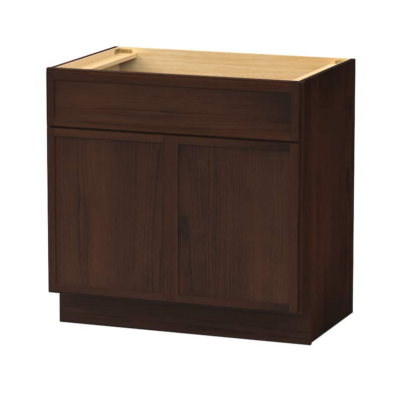 Vanity Art 36" Freestanding Single Base Storage Cabinet with Soft Close Doors