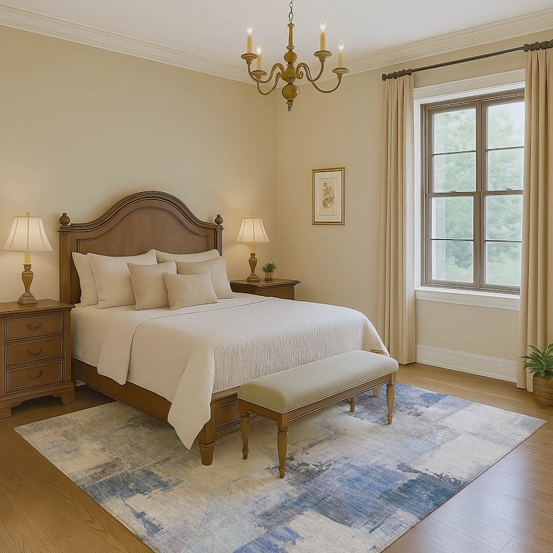 Premium Washable Super Soft Abstract Chic Mayfield Rug