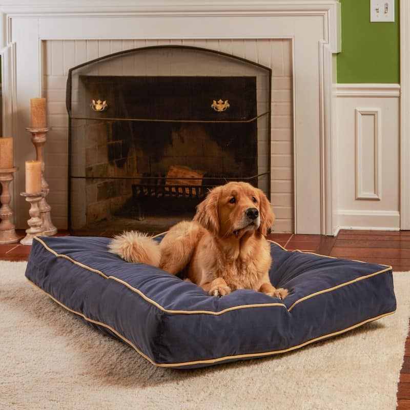 Happy Hounds Busby Denim Blue Dog Bed