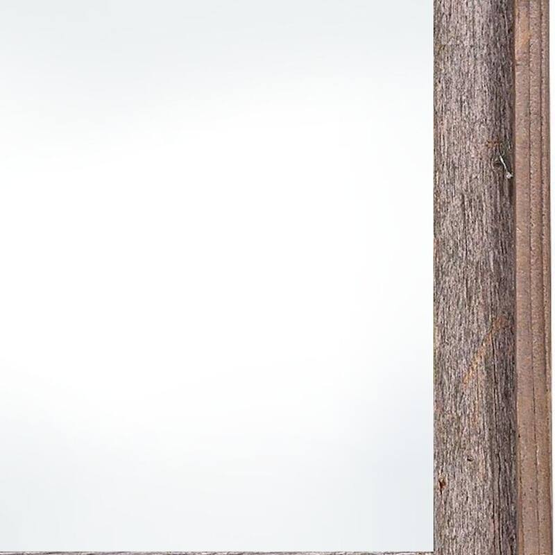 HomeRoots 8.5" x 11" Gray Solid Wood Tabletop Picture Frame