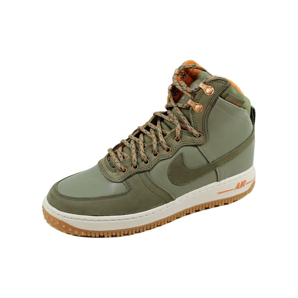Nike Men's Air Force 1 Hi DCNS Military Boot Silver Sage/Medium Olive 537889-300 Size 7.5