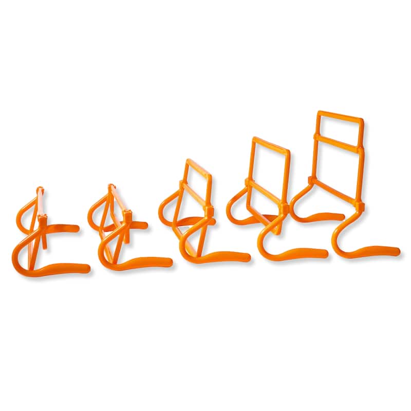 Trademark Innovations Adjustable Speed Training Hurdles (Set of 5)