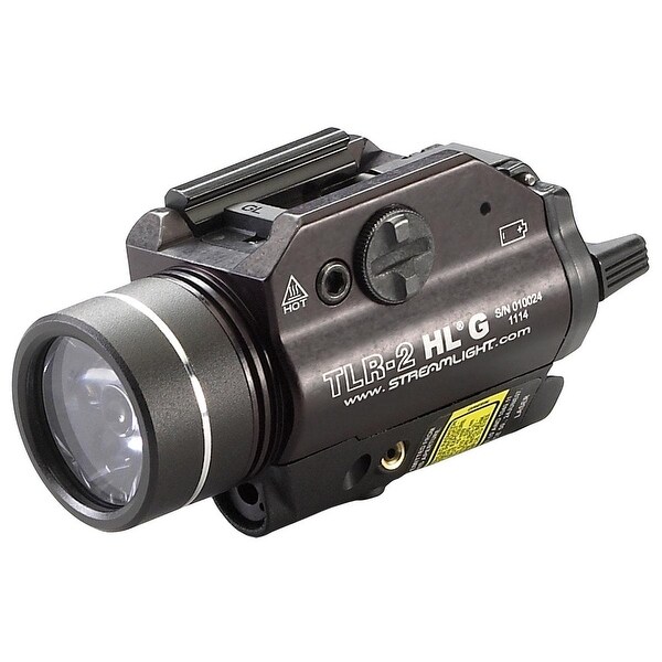 Streamlight TLR-2 HL G Rail Mounted Flashlight with Green Laser - 720 Lumens