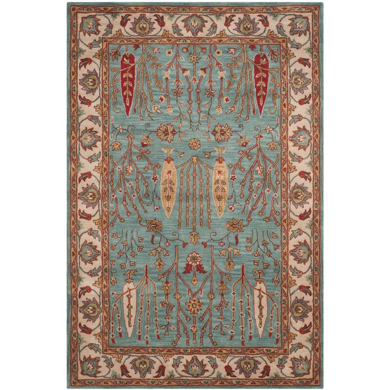 SAFAVIEH Handmade Heritage Sweet Heart Traditional Oriental Wool Rug