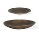 preview thumbnail 1 of 3, Uttermost Stratum Round Brass Bowls Set/2