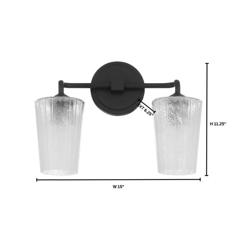 Quorum International 5238-2 Goodwin 2 Light 15" Wide Vanity Light