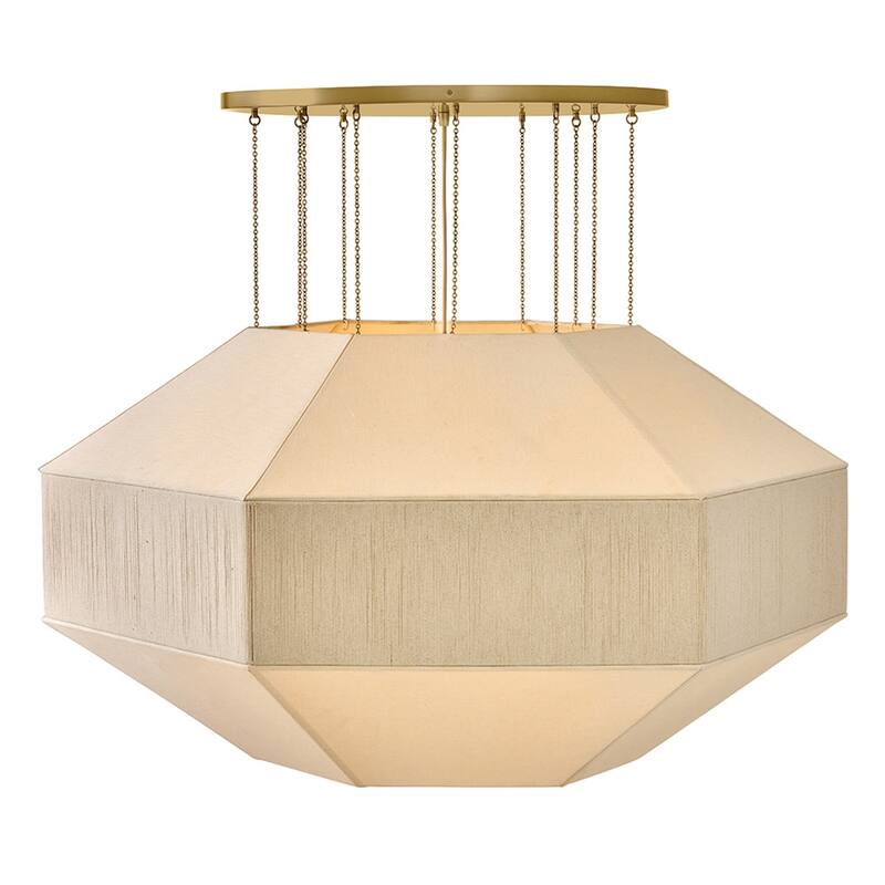 Hinkley Lighting 47498 Lyla 10 Light 51" Wide Drum Chandelier with