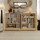 preview thumbnail 31 of 75, 100% Solid Wood Sideboard with Glass or Solid Wood Doors by Palace Imports - 64" x 35.75"