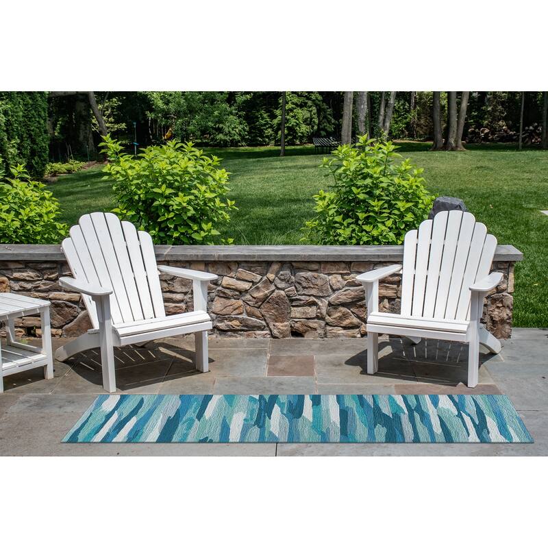 Liora Manne Capri Cloud Indoor/Outdoor Rug Aruba