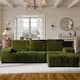 Option Right Chaise-Green