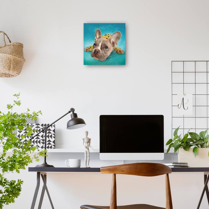 PJ Pups II By Studio Arts Canvas Art Print