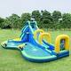 preview thumbnail 5 of 21, Costway Inflatable Water Slide Kids Bounce House Castle Splash Water