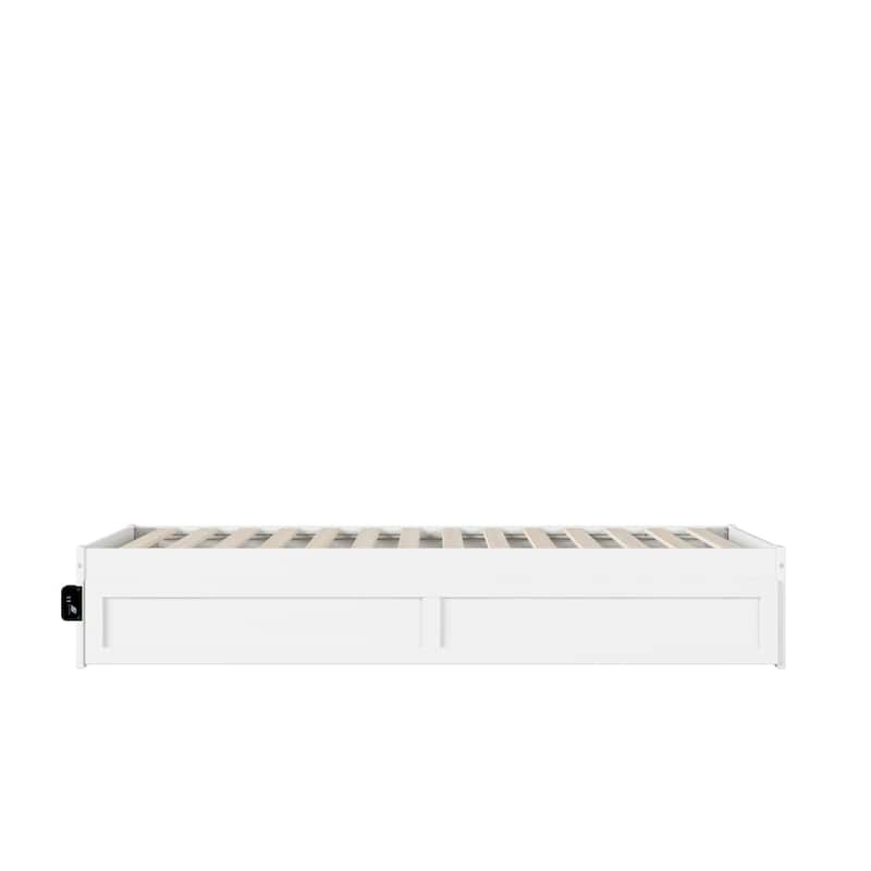 Colorado Bed with USB Turbo Charger and Twin Extra Long Trundle