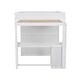 preview thumbnail 12 of 15, Wood Full Size Loft Bed with Wardrobes, 2-Drawer Desk, and Open Cabinet for Efficient Storage, White
