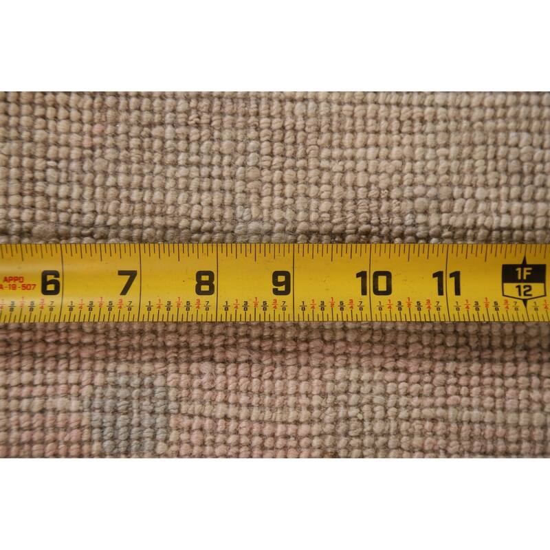 Oushak Oriental Runner Rug Hand-knotted Vegetable Dye Wool Carpet - 2'6"x 9'8"