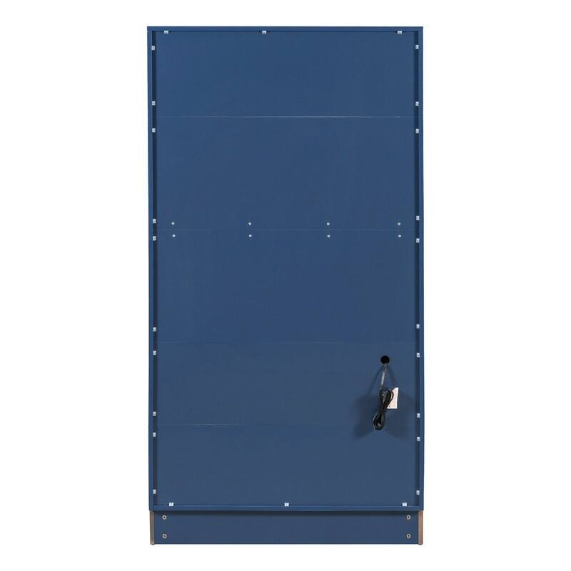 69"Tall Kitchen Pantry with Hutch, Multifunctional Storage Cabinet with Adjustable Shelf and Power Outlet