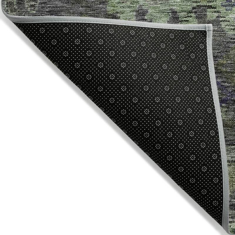 HomeRoots Floral Traditional Rectangle Outdoor Rug