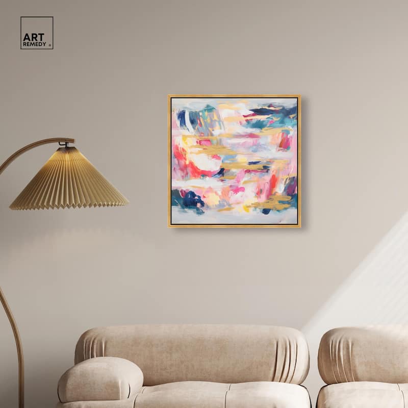 Balipink III Canvas by Art Remedy