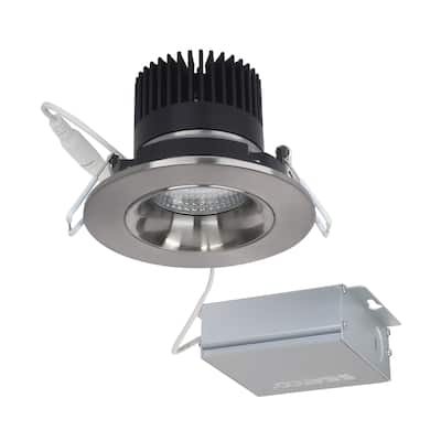12W LED DW Downlight Gimbaled 3.5 in 3000K 120V Round Remote Driver
