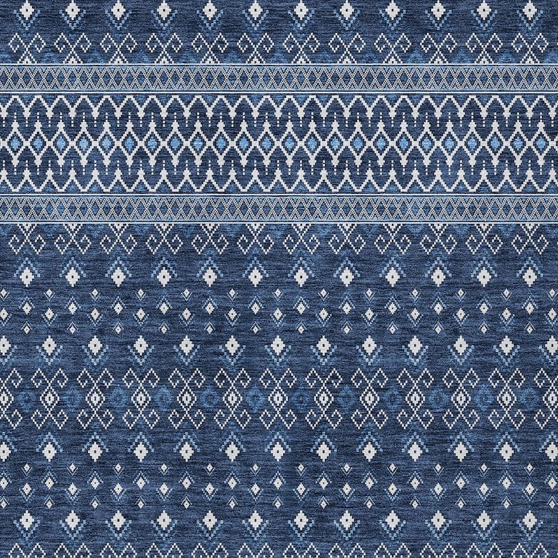 HomeRoots Tribal Transitional Rectangle Outdoor Rug