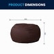 preview thumbnail 10 of 13, Oversized Refillable Bean Bag Chair for Kids and Adults